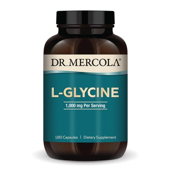 Dr. Mercola L-Glycine Capsules 180 Capsules