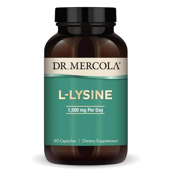 Dr. Mercola L-Lysine Capsules 90 Capsules