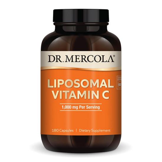 Dr. Mercola Liposomal Vitamin C Capsules 180 Capsules