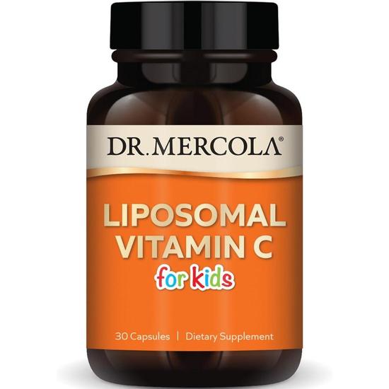 Dr. Mercola Liposomal Vitamin C For Kids Capsules 30 Capsules