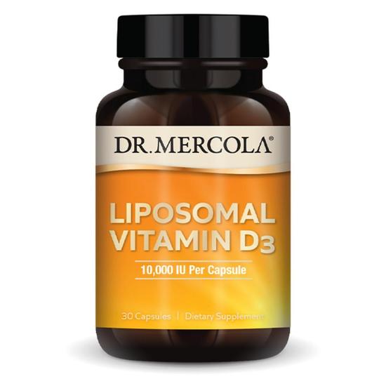 Dr. Mercola Liposomal Vitamin D3 10, 000iu Capsules 30 Capsules