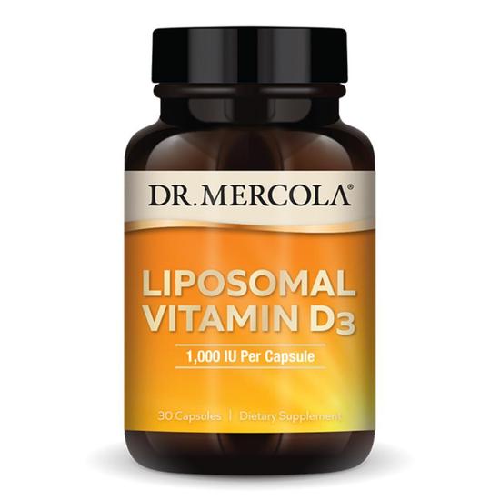 Dr. Mercola Liposomal Vitamin D3 1000iu Capsules 30 Capsules