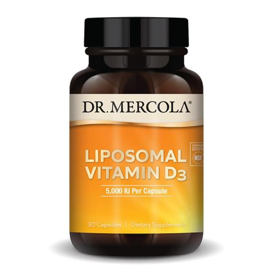 Dr. Mercola Liposomal Vitamin D3 5000iu Capsules 30 Capsules