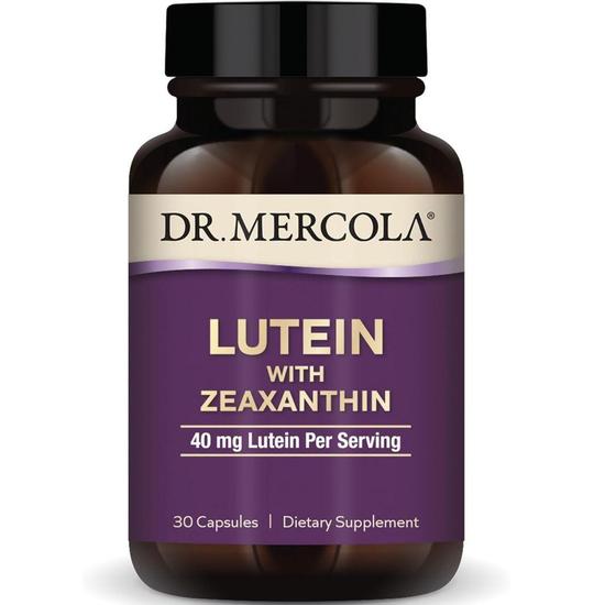 Dr. Mercola Lutein With Zeaxanthin Capsules 30 Capsules