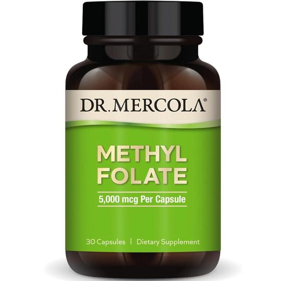 Dr. Mercola Methyl Folate Capsules 30 Capsules