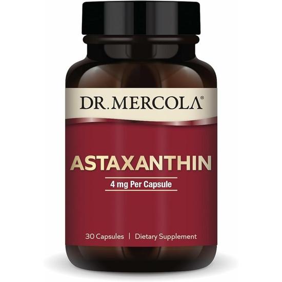 Dr. Mercola Organic Astaxanthin 4mg Capsules 30 Capsules