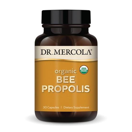 Dr. Mercola Organic Bee Propolis Capsules 30 Capsules