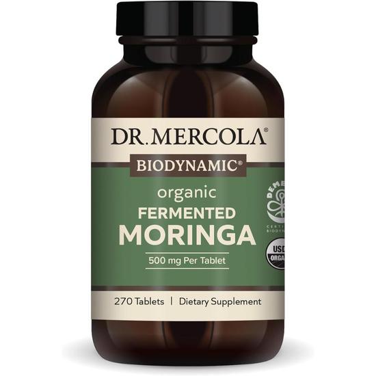 Dr. Mercola Organic Biodynamic Moringa Tablets 270 Tablets