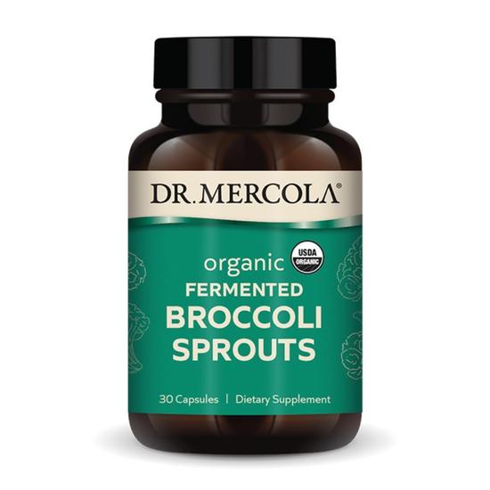 Dr. Mercola Organic Fermented Broccoli Sprouts Capsules 30 Capsules