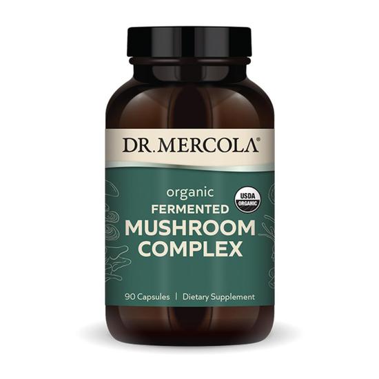 Dr. Mercola Organic Fermented Mushroom Complex Capsules 90 Capsules