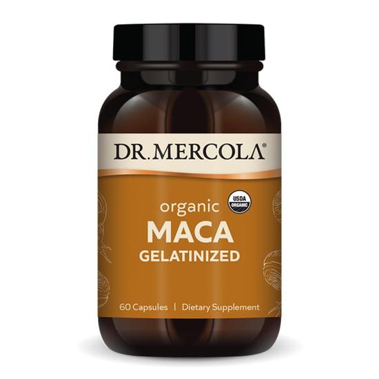 Dr. Mercola Organic Maca Capsules 60 Capsules