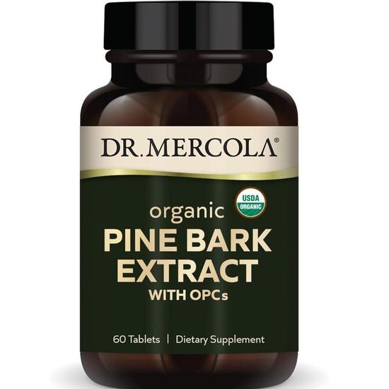 Dr. Mercola Organic Pine Bark Extract With OPCs Tablets 60 Tablets