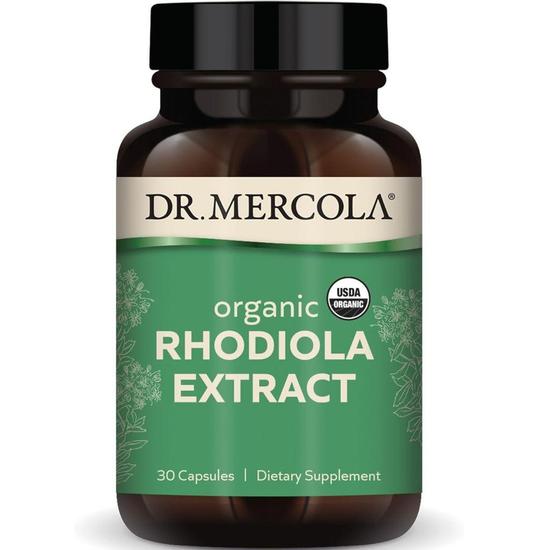 Dr. Mercola Organic Rhodiola Extract Capsules 30 Capsules