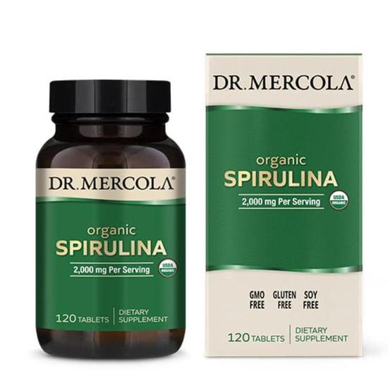 Dr. Mercola Organic Spirulina Tablets 120 Tablets