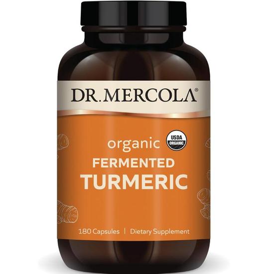 Dr. Mercola Organic Tumeric Capsules 180 Capsules