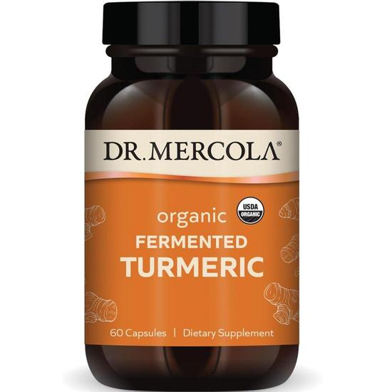 Dr. Mercola Organic Tumeric Capsules 60 Capsules