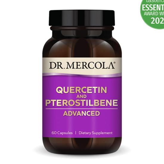 Dr. Mercola Quercetin & Pterostilbene Advanced Capsules