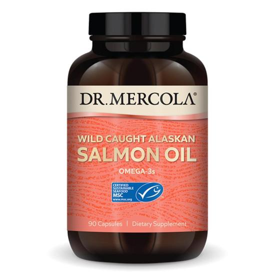 Dr. Mercola Salmon Oil Capsules 90 Capsules