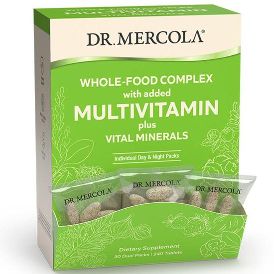 Dr. Mercola Whole-Food Complex With Added Multivitamin Plus Vital Minerals Daily Packs Tablets