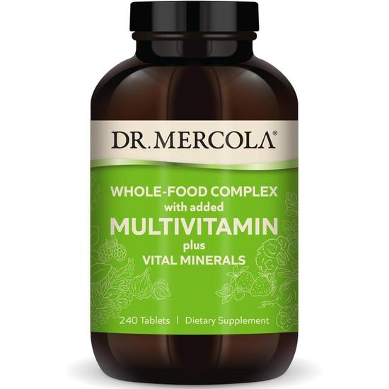 Dr. Mercola Whole-Food Complex With Added Multivitamin Plus Vital Minerals Tablets