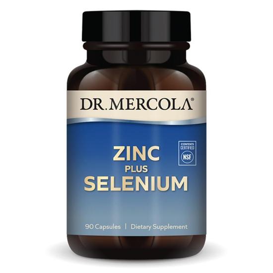 Dr. Mercola Zinc Plus Selenium Capsules 90 Capsules