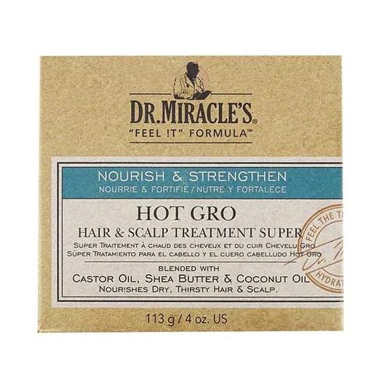 Dr. Miracle's Hot Gro Hair N Scalp Treatment Super 113g