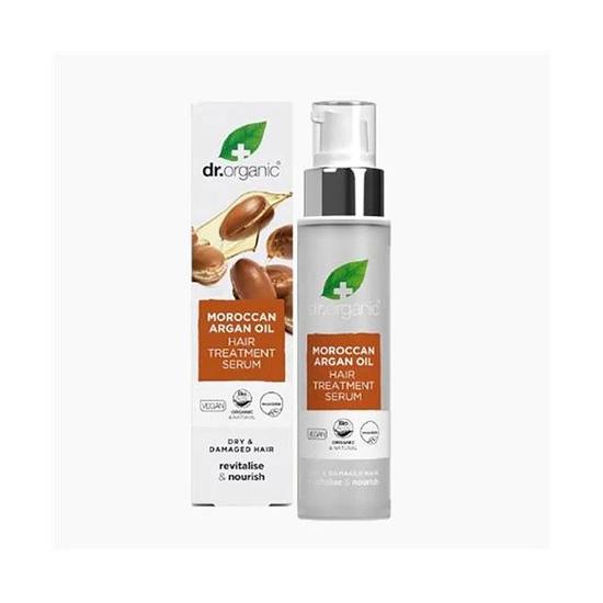 Dr. Organic Bioactive Skin Care Organic Moroccan Argan Oil Hair Treatment Serum 100ml