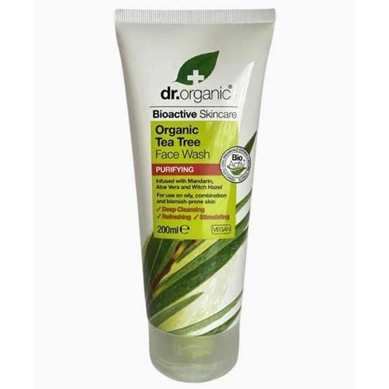 Dr. Organic Bioactive Skin Care Organic Tea Tree Face Wash