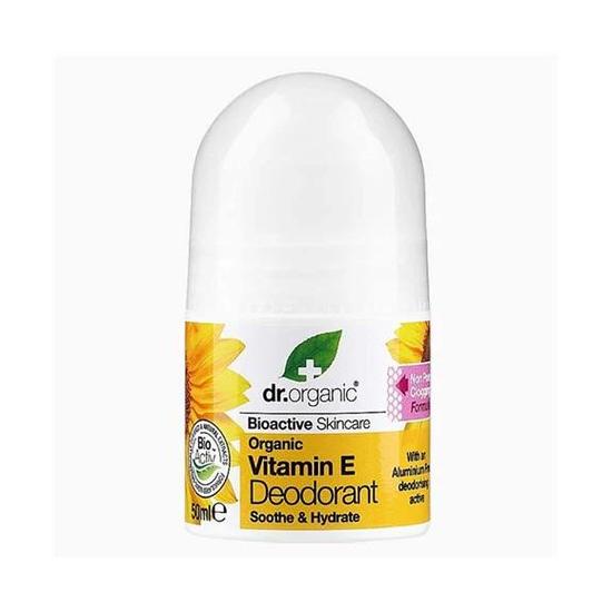 Dr. Organic Bioactive Skin Care Organic Vitamin E Deodorant Roll On