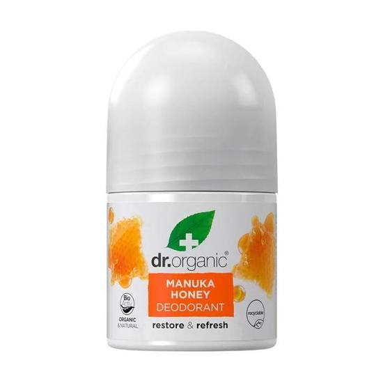 Dr. Organic Manuka Honey Restore & Refresh Deodorant Roll On 50ml