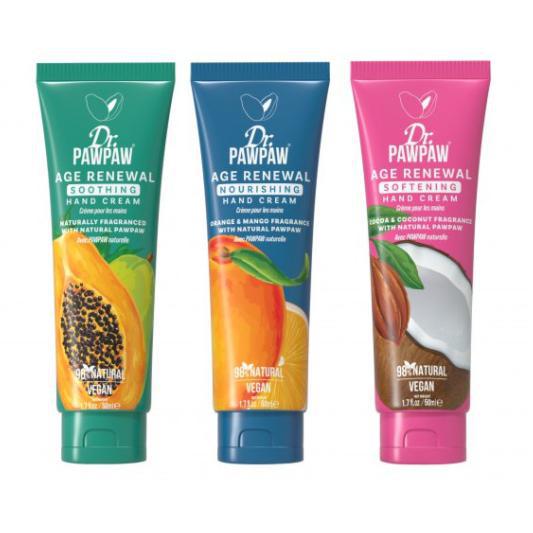 Dr. PAWPAW Age Renewal Hand Cream Trio 3 x 50ml
