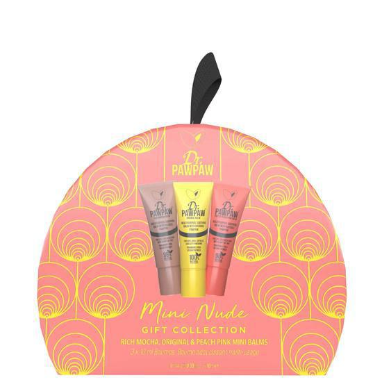 Dr. PAWPAW Mini Nude Gift Set Original Balm + Peach Pink Balm + Rich Mocha Balm