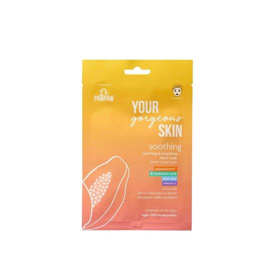 Dr. PAWPAW Your Gorgeous Skin Soothing Sheet Mask 25ml