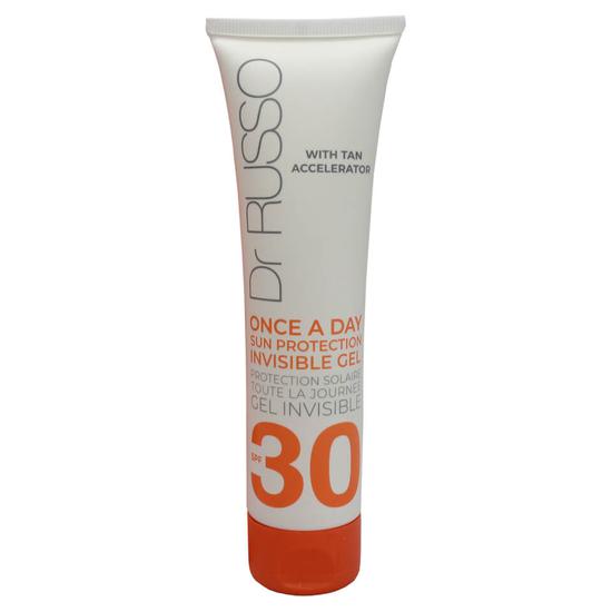 Dr Russo Once A Day Sun Protection Invisible Face Gel SPF30 15ml