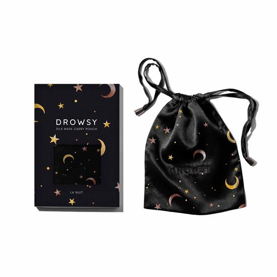 Drowsy La Nuit Silk Carry Pouch