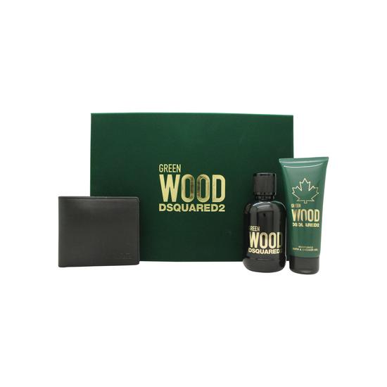Dsquared2 Dsquared2green Wood Gift Set 100ml Edt + 150ml Shower Gel