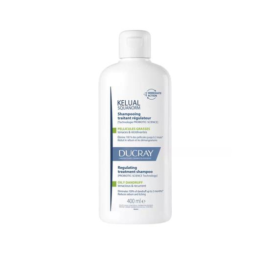 Ducray Kelual Squanorm Oily Dandruff Regulating Treatment Shampoo 400ml