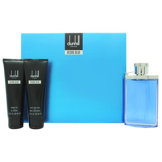 Dunhill London Desire Blue Gift Set 100ml Eau De Toilette + 226ml Body Spray