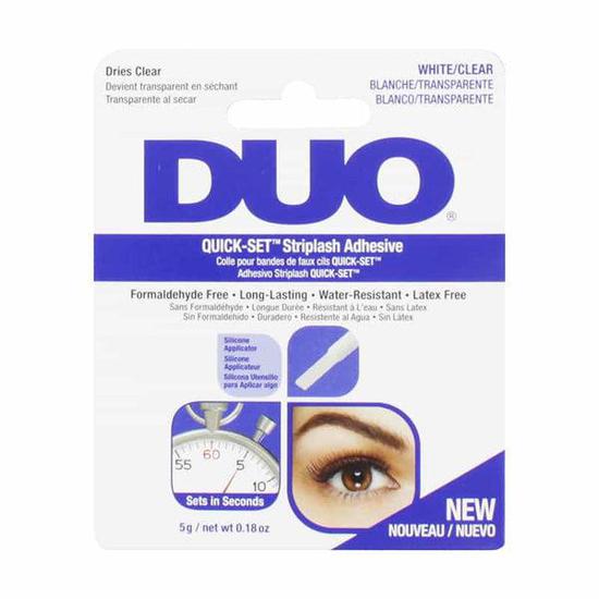 DUO Quick-Set Striplash Adhesive White/Clear