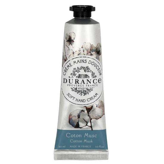 Durance Cotton Musk Soft Hand Cream 30ml