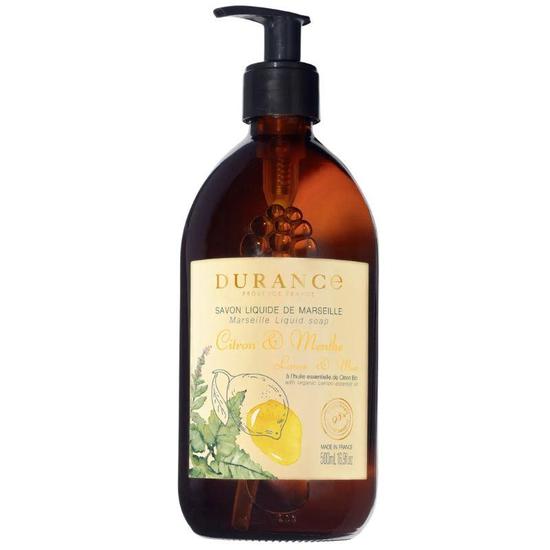 Durance Lemon & Mint Liquid Marseille Soap 500ml