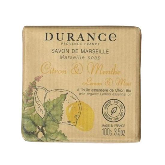 Durance Lemon & Mint Marseille Soap 100g