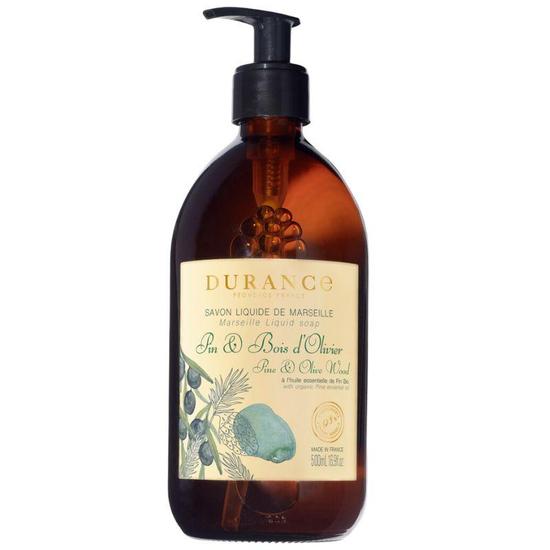 Durance Pine & Olive Wood Liquid Marseille Soap 500ml