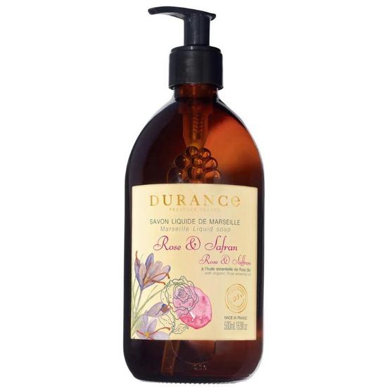 Durance Rose & Saffron Liquid Marseille Soap 500ml