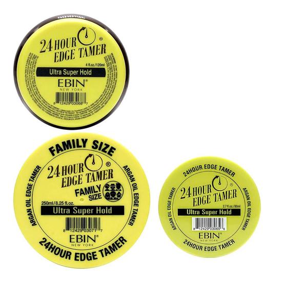 Ebin New York 24 Hour Argan Oil Ultra Super Hold Edge Tamer 80ml