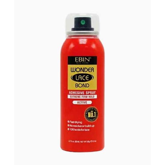 Ebin New York Wonder Lace Bond Adhesive Spray Extreme Firm Hold Active