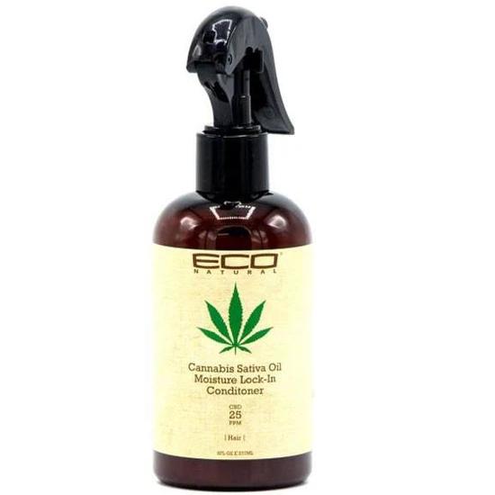 Eco Style Eco Natural Cannabis Sativa Oil Moisture Lock In Conditioner