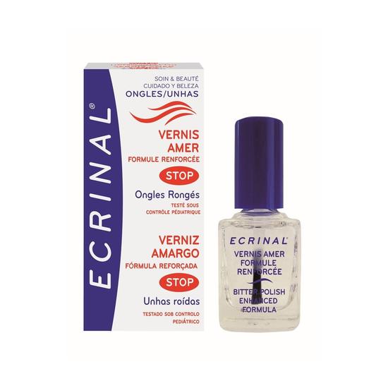 Ecrinal Bitter Polish Enhanced Formula Stop Nail Bitting 10ml