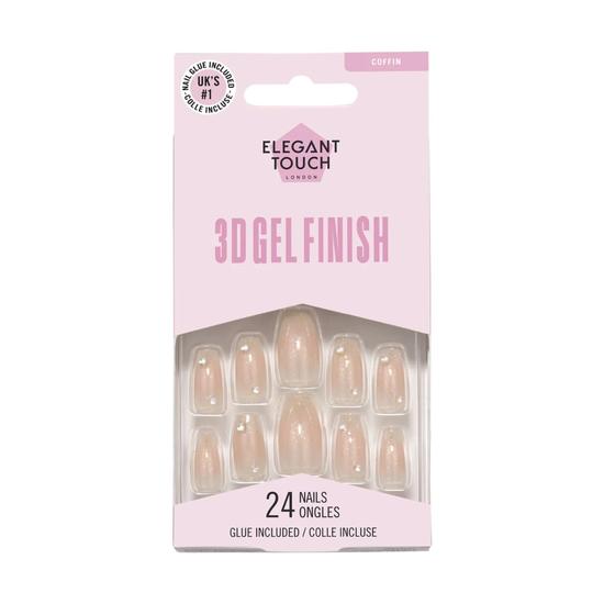 Elegant Touch False Nails 3d Gel Finish