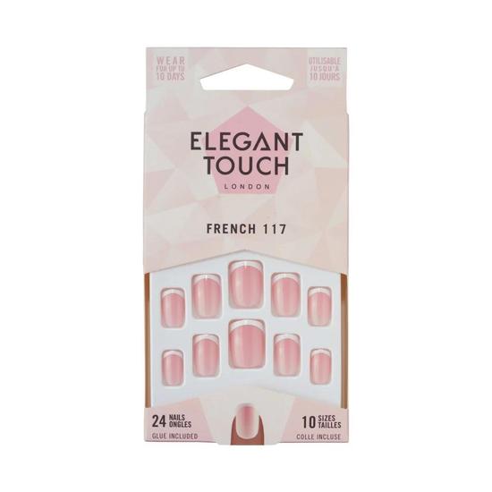 Elegant Touch French Pink Nails